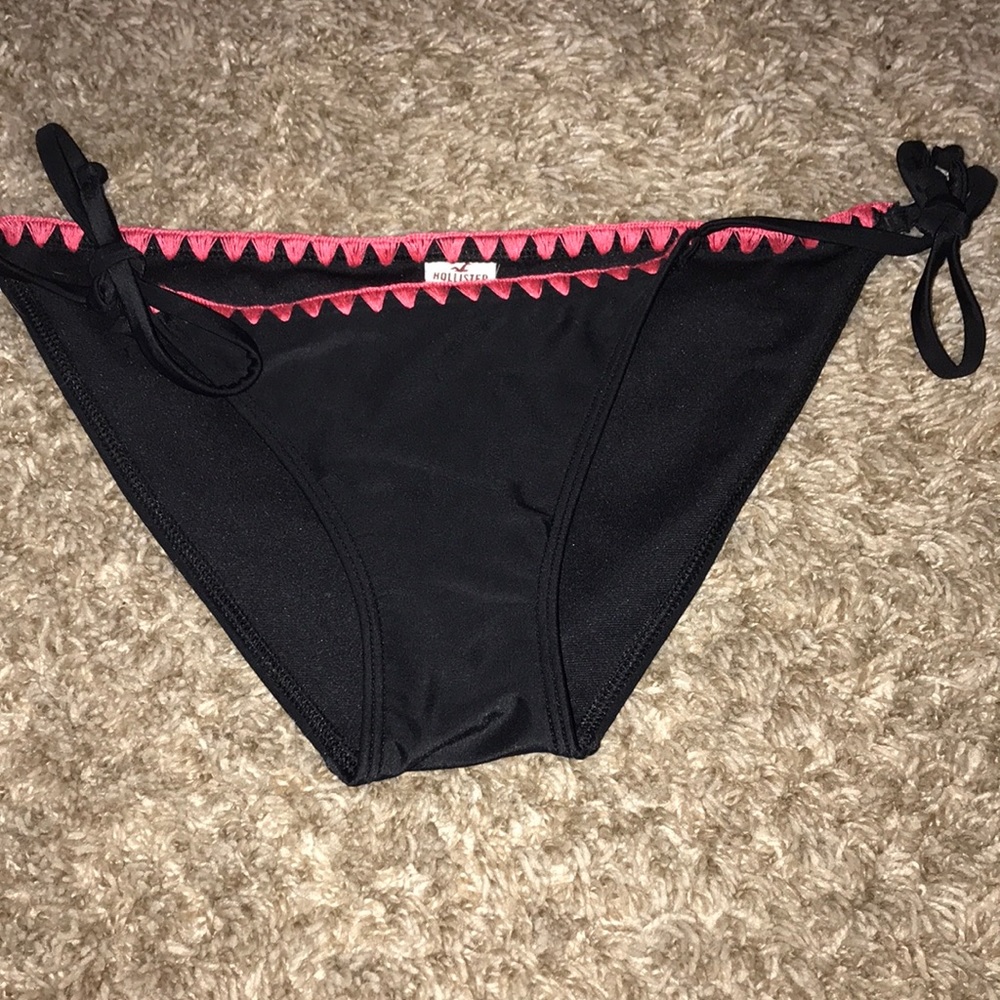 Hollister black and red XS bikini bottoms cheeky